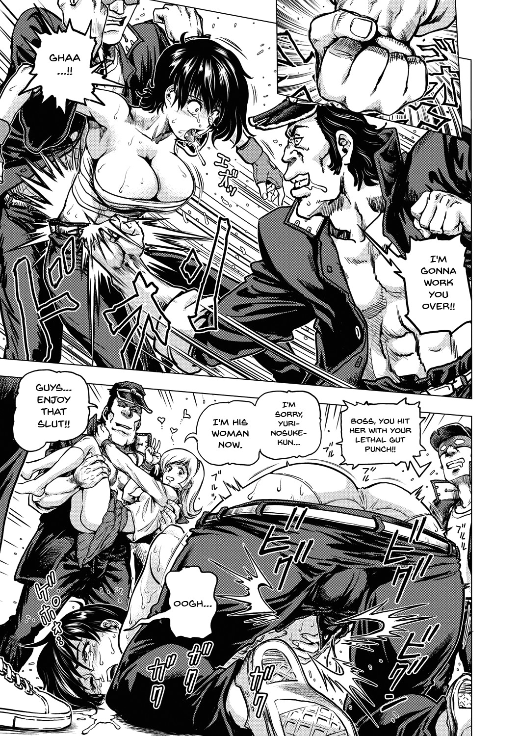 Hentai Manga Comic-Informal Heroine Gangbang Ch.1-7-Read-10